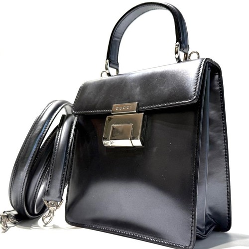 GUCCI Pre-Owned 2Way Shoulder Bag Handbag Leather