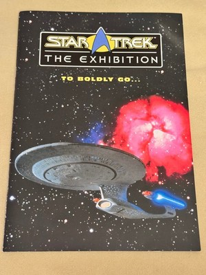 Star Trek: The Exhibition   offizielles Poster/Programmheft