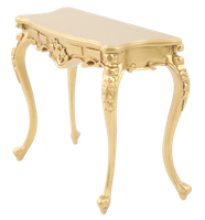 Puppenhaus Gold Louis Xv Rokoko Konsole Tisch Jbm Miniatur Flur MöBel 1:12