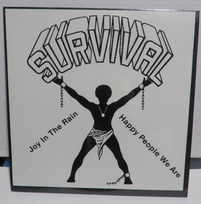 Survival Joy in the Rain 12'' Single UNOPENED Vinyl 1985 St. Lucia West Indies