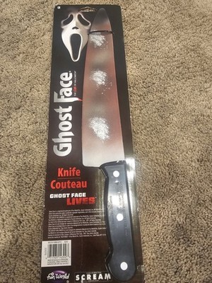 Ghost Face Scream Knife Halloween Accessory Dress Up Cosplay Costume