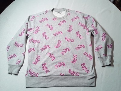 Bratz Dolls Sweatshirt  Gray Graphic Long Sleeve Medium 