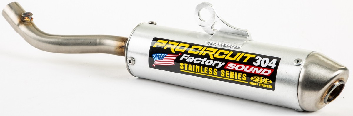 Pro Circuit SY02125-SE 304 Exhaust Silencer Muffler, Yamaha YZ125