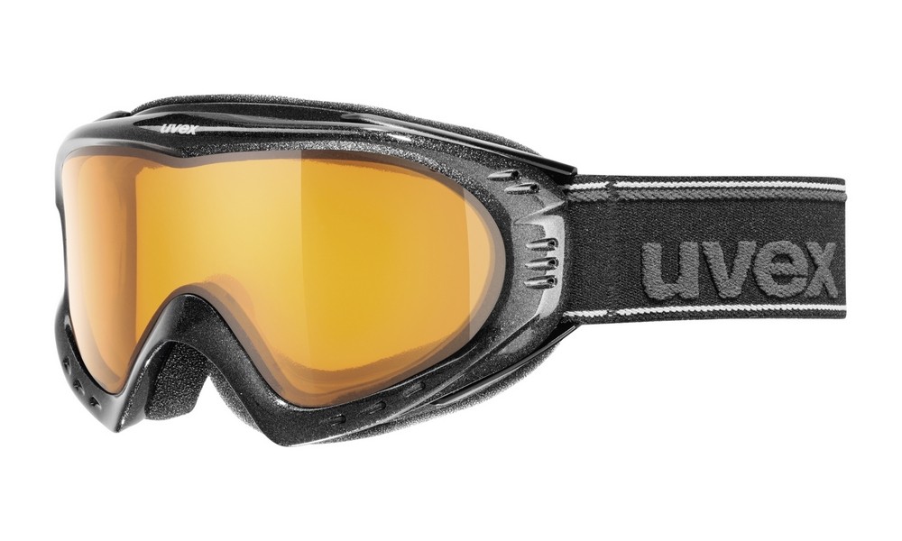 Uvex F2 Ski Snowboard Goggles Black