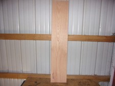 1 PC RED OAK WOOD KILN DRIED LUMBER 42 1/2"X 8 1/4"X 13/16" BOARD D34D RECLAIMED