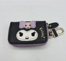 Cute Girl's Gift Kuromi Cartoon car key bag Entry Pouch Keychain Purse Charm