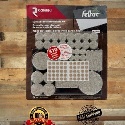 NIP RICHELIEU Eco Feltac Furniture Moving Surface Savers Household Kit 310 piece
