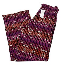 NWT 162 Trina Turk Women's Pants Echo Chain Wide Leg Swim Cover Up Small