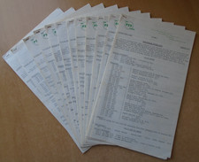 The PSV Circle - Complete set of 1975 Midland Area News Sheets.