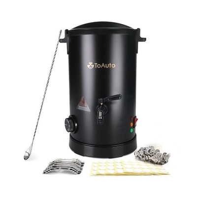TOAUTO 10Lbs Wax Melter for Candle Making with Pour Spout & Temp Control | Ca...