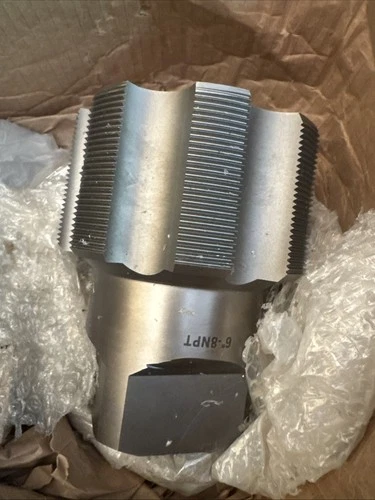 6"-8 NPT PIPE TAP - 8-FLUTE Slightly Damaged See Pictures.