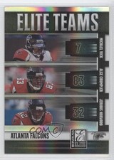 2007 Donruss Elite Teams Black Alge Crumpler Jerious Norwood Michael Vick 0j0