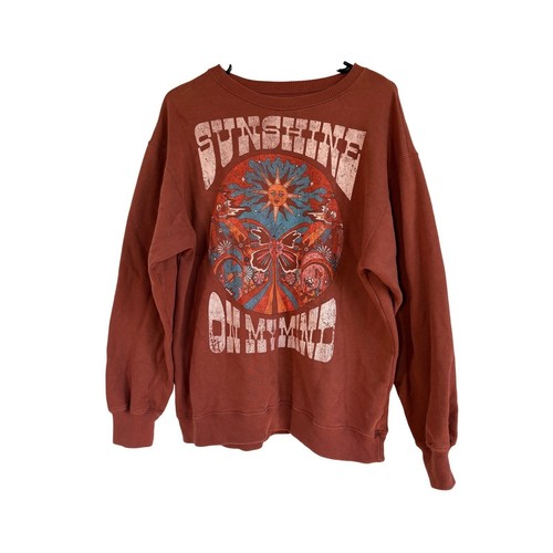 Hollister California Sunshine Graphic Crewneck Sweatshirt - Small - Picture 2 of 5
