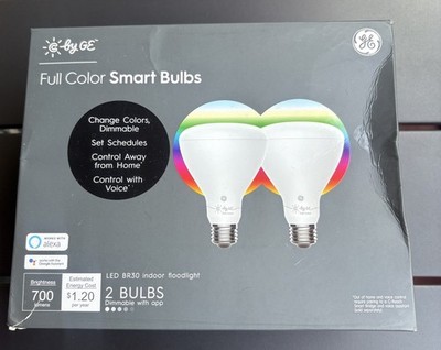 Cync by GE BR30 Bluetooth Smart LED Light Bulb (2 Pk.)