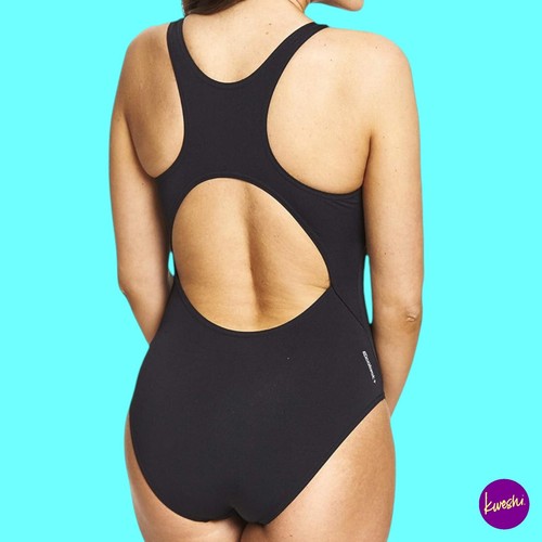 ZOGGS Ladies' Cottesloe Powerback Swimwear, One Piece, Black, UK 16/40 - Picture 3 of 7
