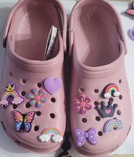 10 Pcs. Girls Shoe charms for crocs shoes