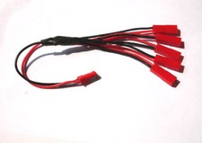 Balance Charger Battery JST 1 to 5 LiPO Male to Female adapter 20cm wire 2 set