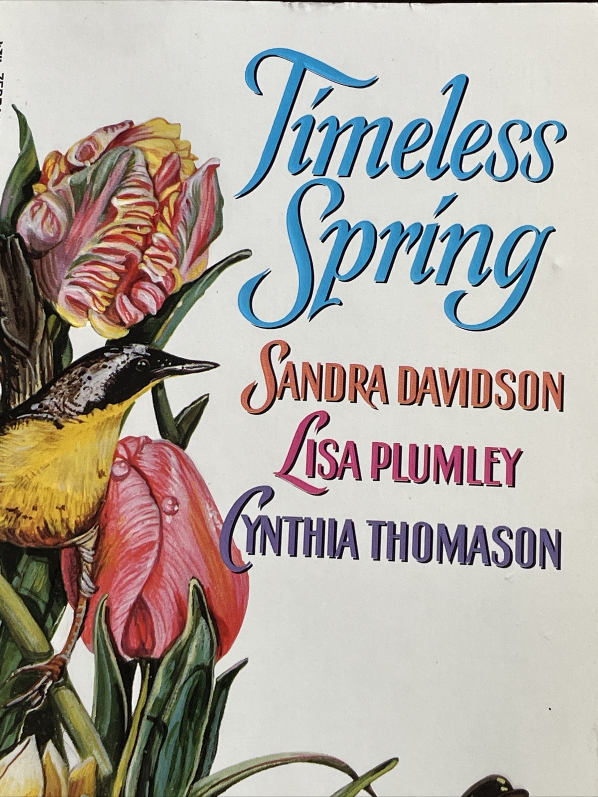 Timeless Spring Zebra Historical Romance Paperback Davidson, Plumley