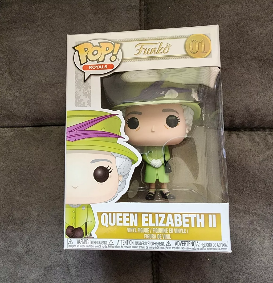 Funko Pop! Queen Elizabeth II ROYAL FAMILY Green Dress #01