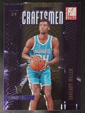 Brandon Miller 2023-24 Donruss Elite CRAFTSMEN Rookie Insert Card (no.20)