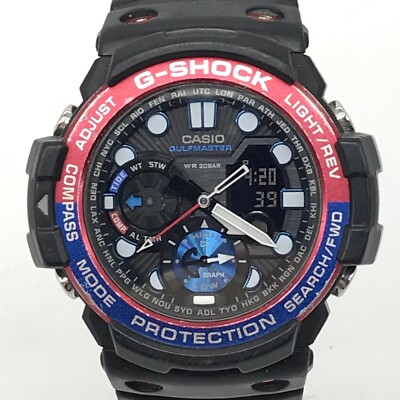 G-SHOCK ガルフマスター ツインセンサー GN-1000-1AJF CASIO G-SHOCK GN-1000-1AJF gn-1000 GULFMASTER Wristwatches Men Red