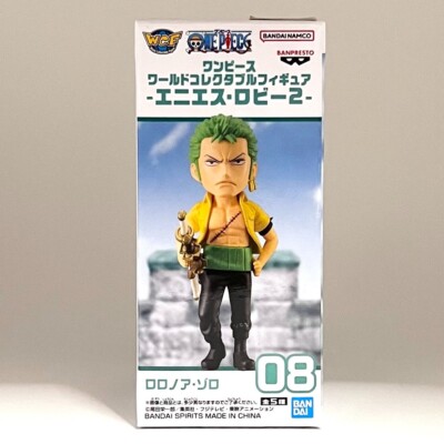 コミック・アニメ ONE PIECE Roronoa Zoro WCF KMMT-02 One Piece WCF Figure Zoro Enies Lobby 2 Unopened Bandai Prize | eBay