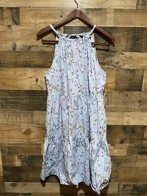 A New Day Small Blue Floral Dress | eBay