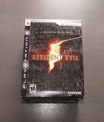 RARE RESIDENT EVIL 5 PS3 PLAYSTATION 3 PAL VERSION PROMO DVD COLLECTORS  DEMO