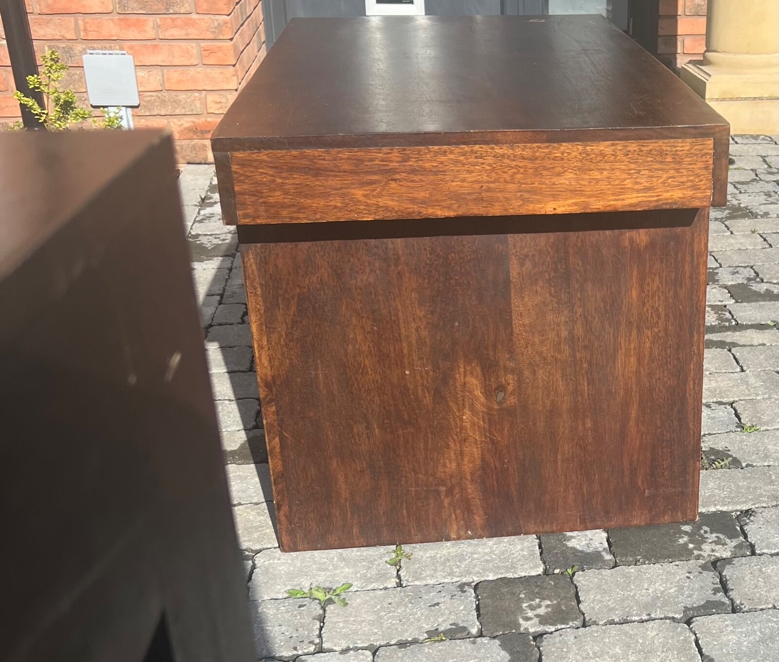 Dark Wood TV Stand eBay