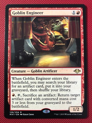Goblin Engineer - NM - MH1 - Artifact Tutor - MTG | eBay
