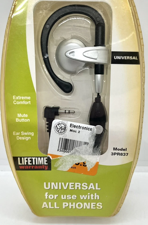 Nuevo en embalaje equipo inalámbrico con cable mano libre auricular modelo 3PR837 Foto 2 de 3