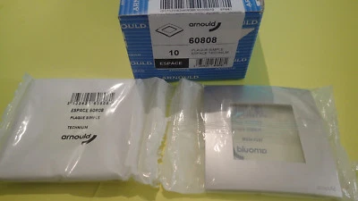 Arnould ESPACE 60808 - Plaque simple TECHNIUM - A l'UNITE