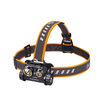 Fenix HM65R 1400 Lumen Spot and Floodlight USB Rechargeable Headlamp & Battery