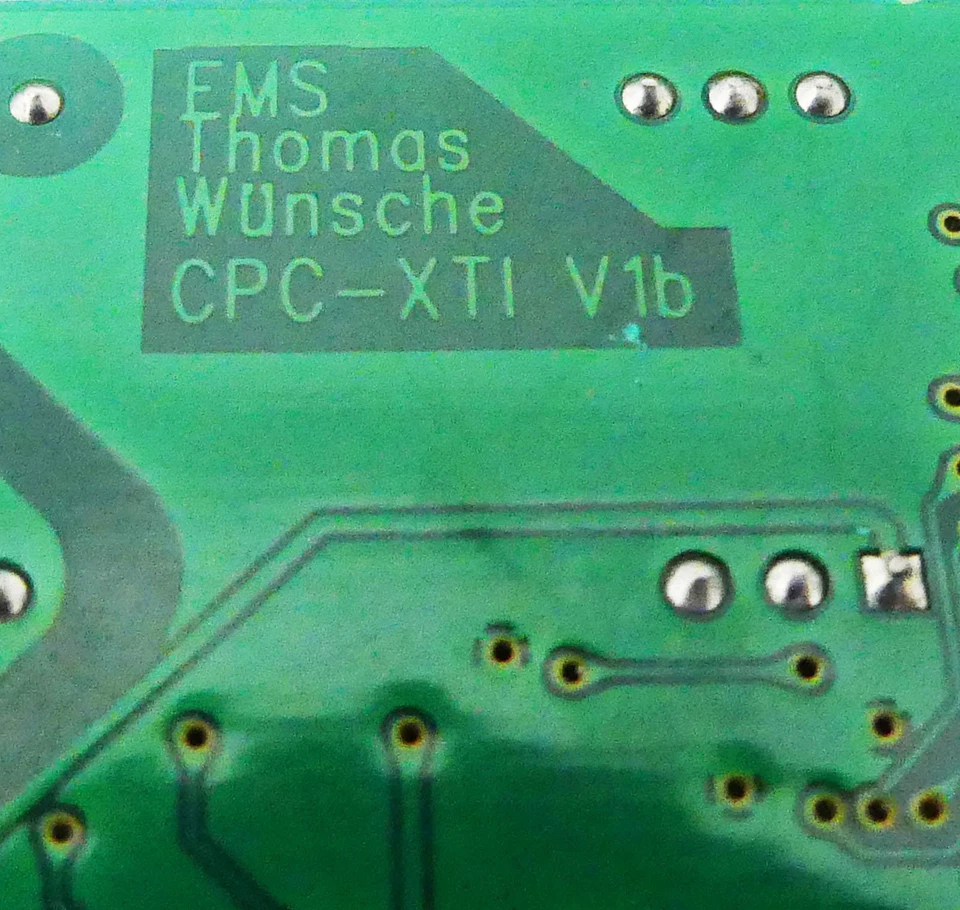EMS CPC-XTI V1b Einsteckkarte Thomas Wünsche -unused- - Image 3 of 3