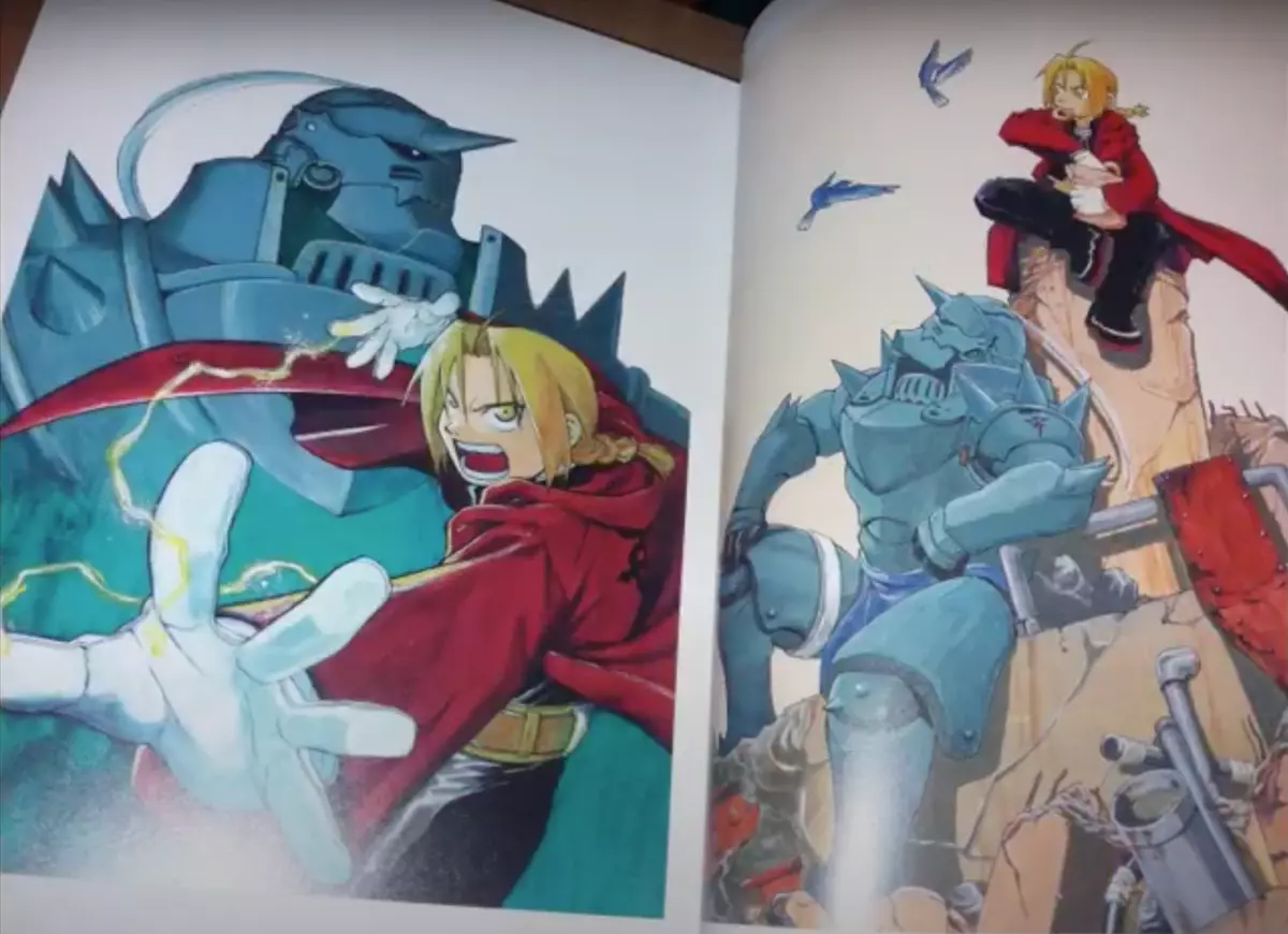 Fullmetal Alchemist Official Art Book Japan anime Over 300 beautiful illust