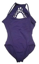 Jozette By Mirella One Piece Dance Suir M Purple Supplex