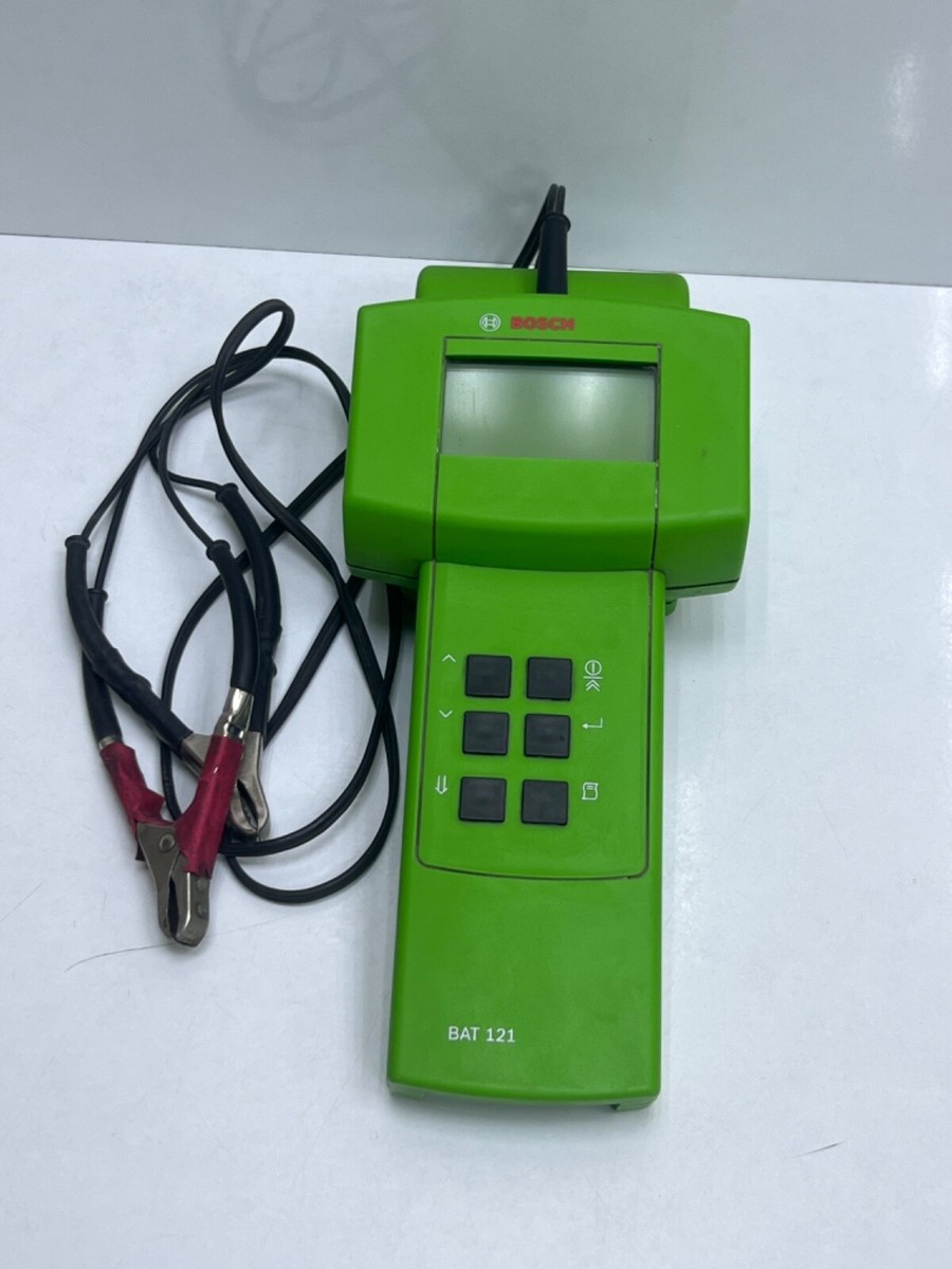 Bosch Bat 121 - S1 PROFESSIONAL BATTERY TESTER | eBay Bosch Bat 121 - S1 PROFESSIONAL BATTERY TESTER | eBay
