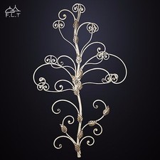 attaccapanni parete appendiabiti a muro 7 posti in ferro forgiato a mano 