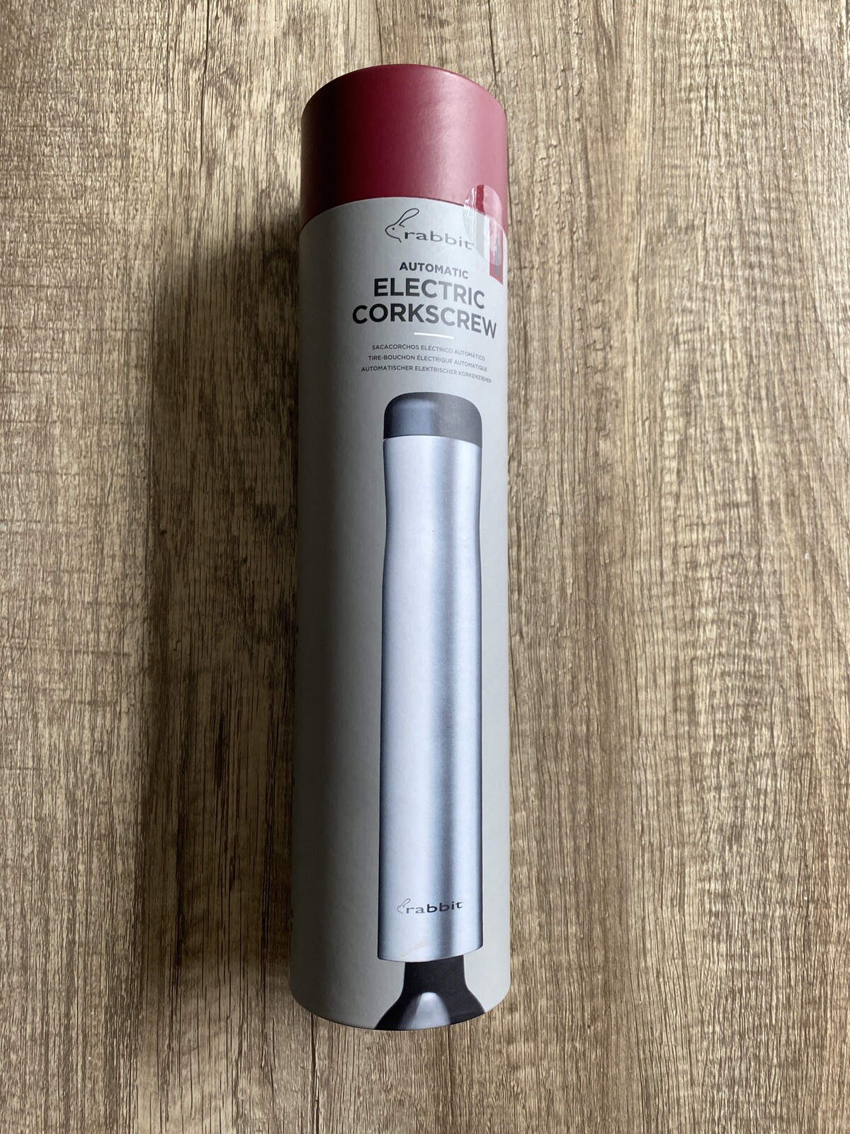 New Rabbit Automatic Electric Corkscrew Wine Bottle Opener One Size