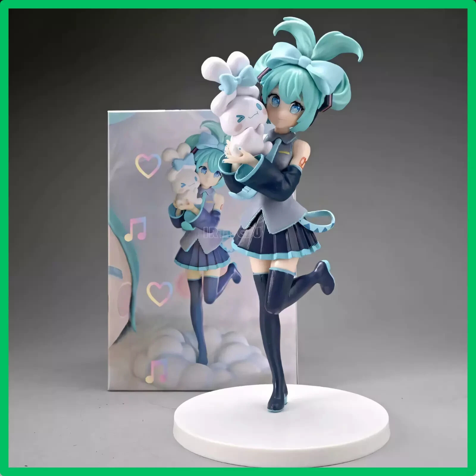 Figurine Hatsune Miku Cinnamoroll 20cm - Idée Cadeau Idéale pour Fan d'Anime