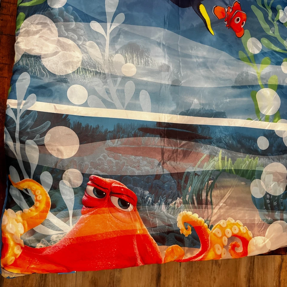 Saco de dormir para niños Disney Pixar Finding Dory 30x54 con mochila bolsa Foto 4 de 4