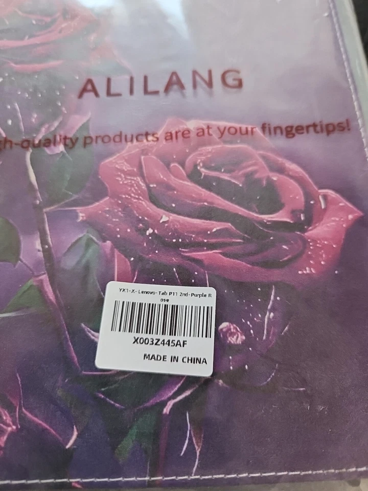 Lenovo Tab P11 2nd Gen Case Smart Cover Gen 2 Tablet 11.5" TB350FU Purple Rose - Image 2 of 4