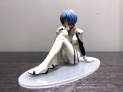 Evangelion Rei Ayanami 1/7 PVC Sitting Figure Wafudo Gainax Evangelion Rei Ayanami 1/7 PVC Sitting Figure Wafudo Gainax