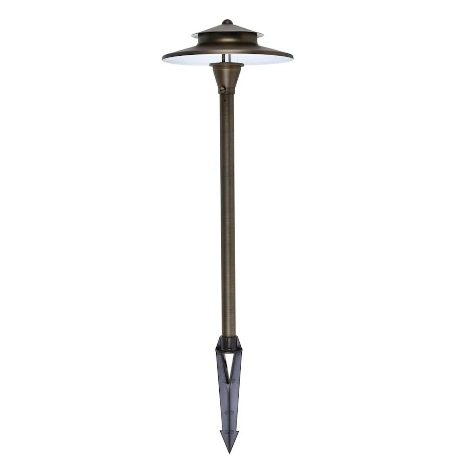 Elitco Lighting Outdoor Path Light Antique Brass P804 eBay
