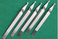 10 Dental Direct Bracket Holder Orthodontic Bonding Serrated Instrument Tweezers