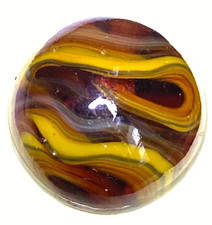 DAS/CHAMPION/WV/JABO TRANSLUCENT HONEY YELLOW SWIRLED SHOOTER .66" M493