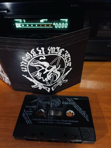 Unholy Spirits - Desecration of Morbid Spirits tape - Picture 3 of 4