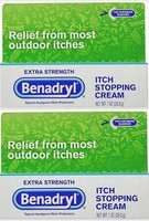 Benadryl Extra Strength Anti_itch Cream 1oz Tubes (2 Pack) Benadryl Extra Strength Anti_itch Cream 1oz Tubes (2 Pack)