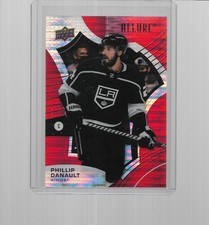 2021-2022 UPPER DECK ALLURE HOCKEY RED RAINBOW PHILLIP DANAULT #13
