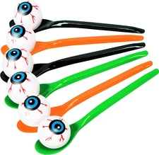 24 Packs Halloween Eyeball Spoon Relay Race Set - Indoor/Outdoor Party Supplies